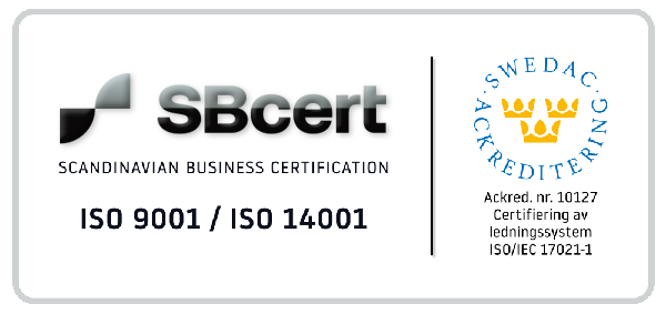 Certifikat - ISO 9001:2015 & ISO 14001:2015